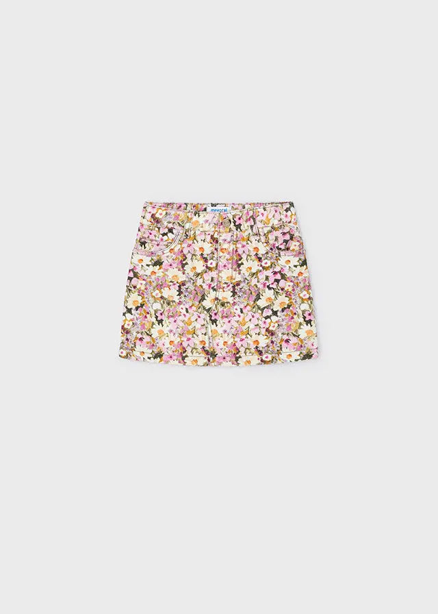 Toddler Fun Floral Skirt mayoral
