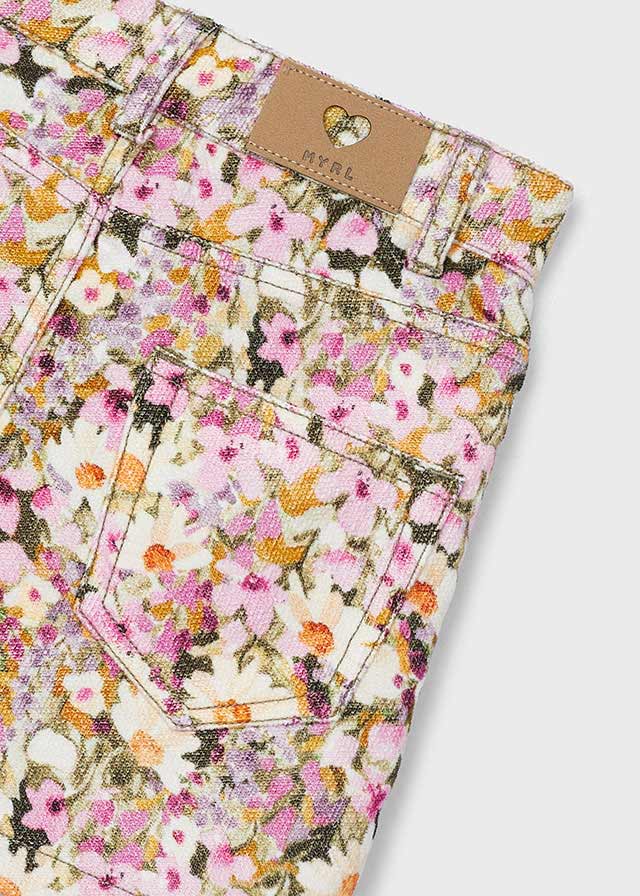 Toddler Fun Floral Skirt mayoral