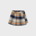 Toddler Autumn Plaid Buttoned Skirt mayoral