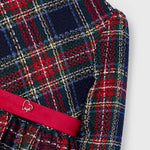 Toddler Happy Holidays Plaid Dress mayoral