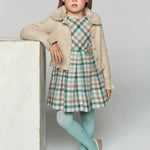 Toddler Holly Jolly Plaid Dress mayoral