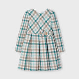 Toddler Holly Jolly Plaid Dress mayoral