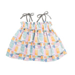 Kid Watercolor Tie Top Miki Miette
