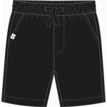 Toddler Black Knit Short Miles