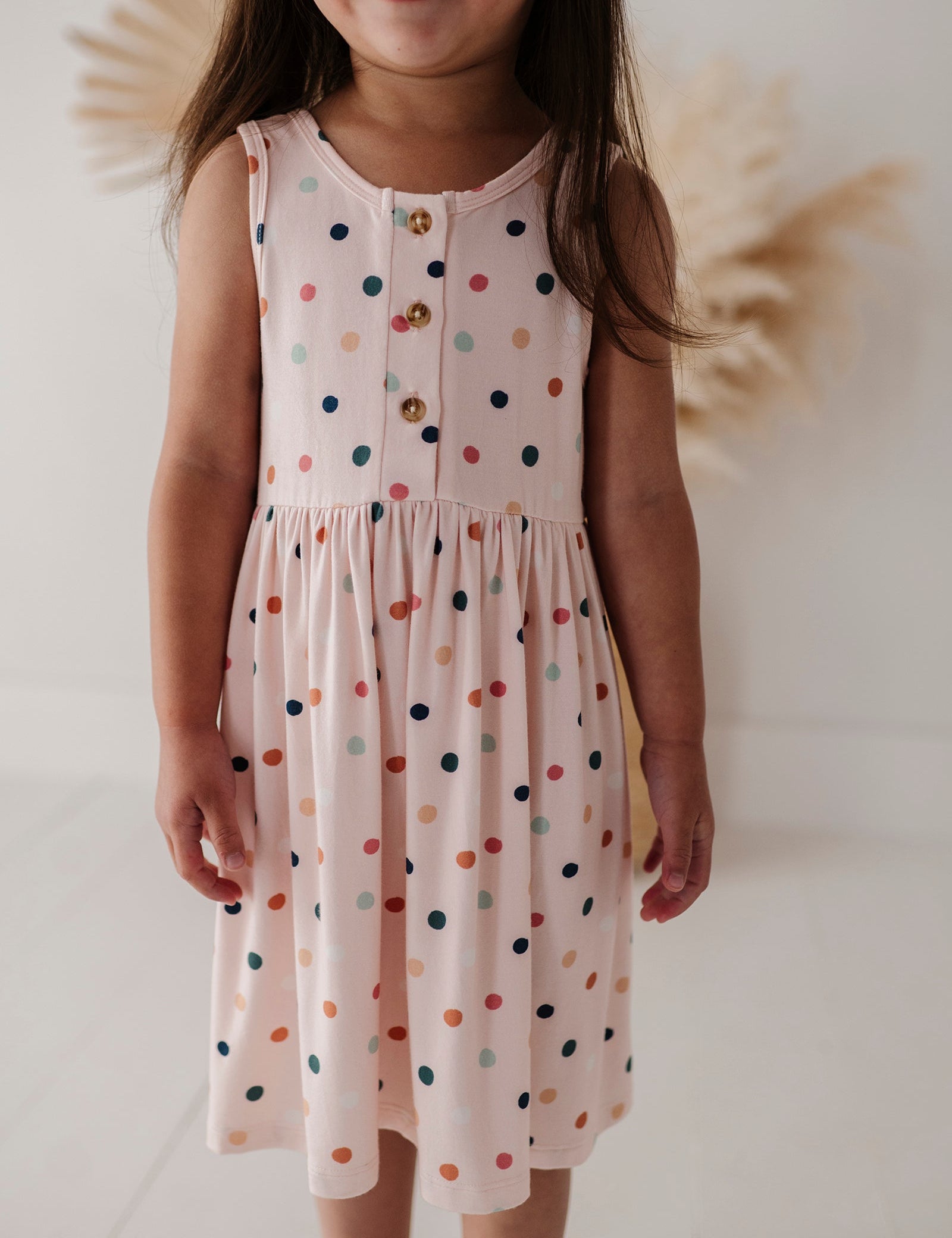Baby Summer Polka Dots Tank Dress Babysprouts