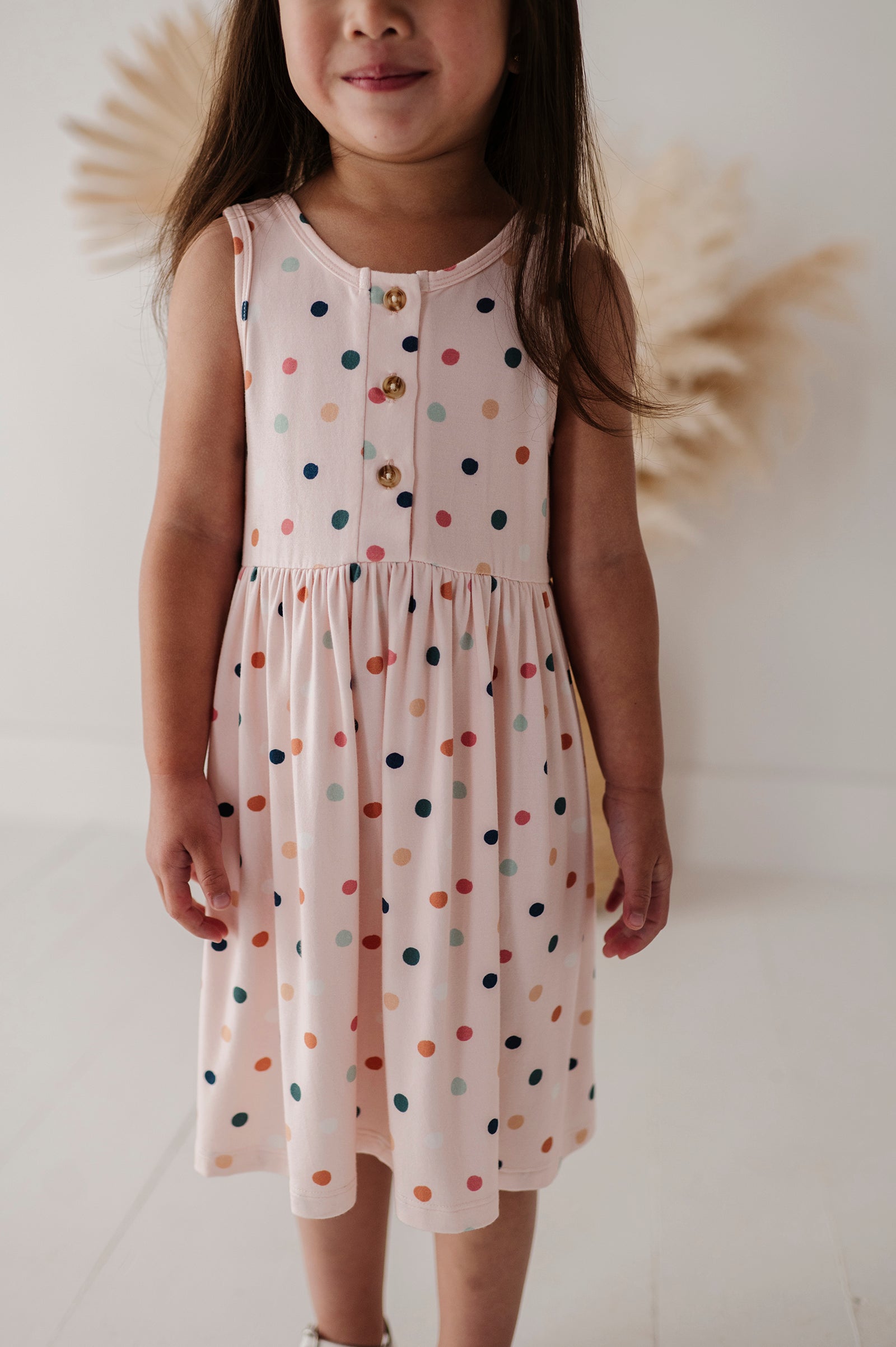 Baby Summer Polka Dots Tank Dress Babysprouts