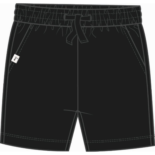 Baby Black Knit Short Miles