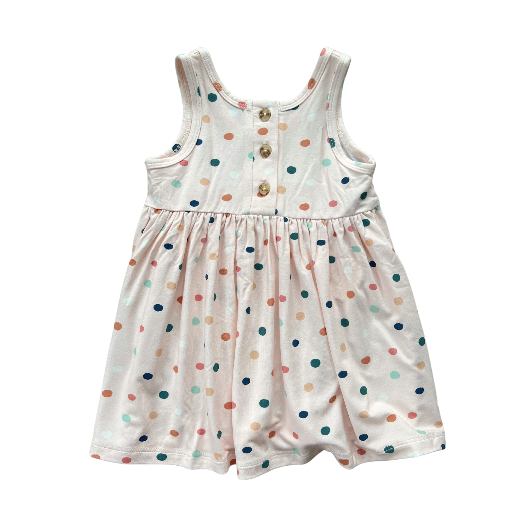 Baby Summer Polka Dots Tank Dress Babysprouts
