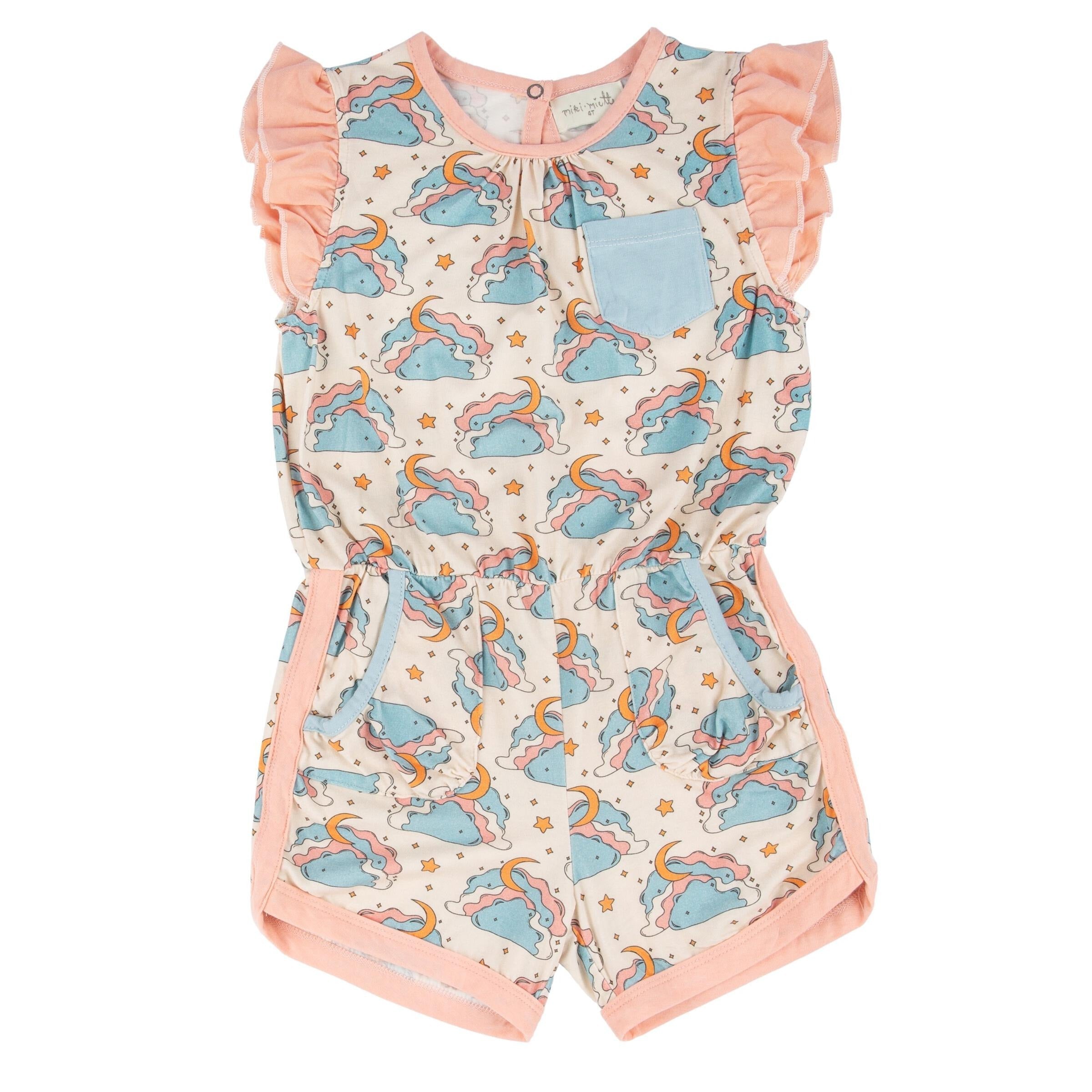Toddler Simone Romper Dreamland Miki Miette