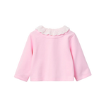 Baby Broderie Collar Patch Pocket Cardigan Goldie&Ace