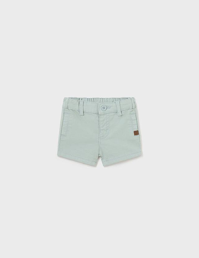 Baby Sea Foam Twill Shorts mayoral