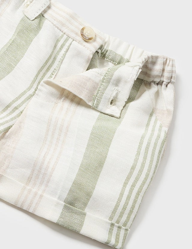 Baby Sandy Linen Shorts mayoral