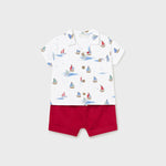 Baby Happy Sailing Short Set mayoral