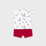 Baby Happy Sailing Short Set mayoral