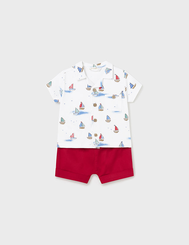 Baby Happy Sailing Short Set mayoral