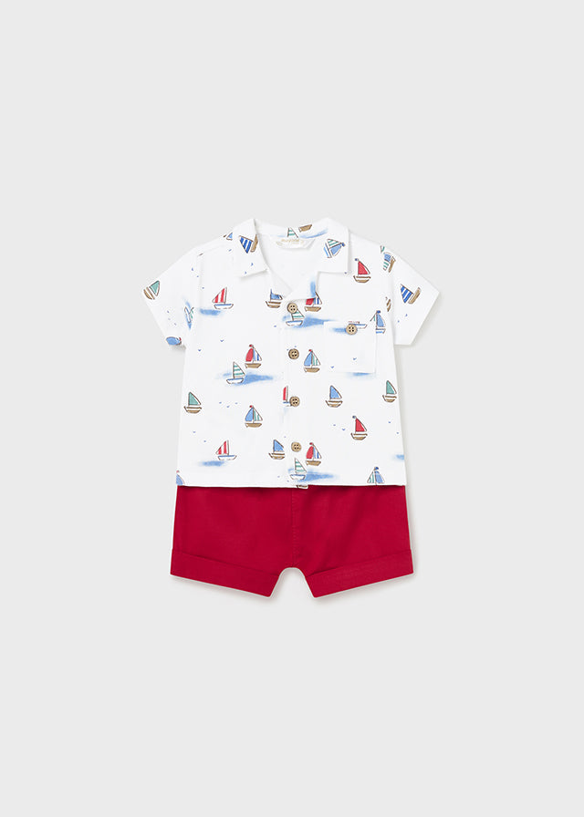 Baby Happy Sailing Short Set mayoral