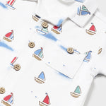 Baby Happy Sailing Short Set mayoral