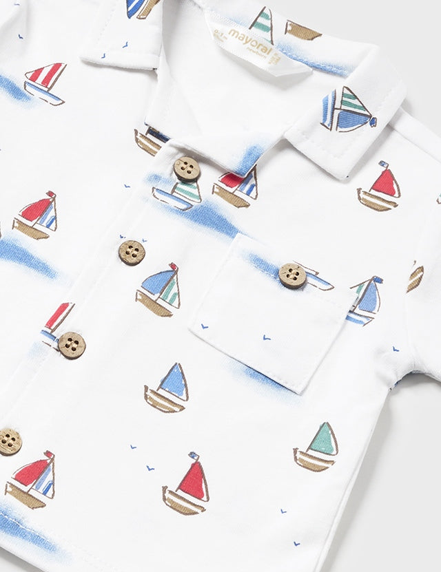 Baby Happy Sailing Short Set mayoral