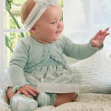 Baby Sunday Best Shrug in Jade mayoral