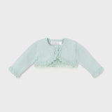 Baby Sunday Best Shrug in Jade mayoral