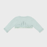 Baby Sunday Best Shrug in Jade mayoral