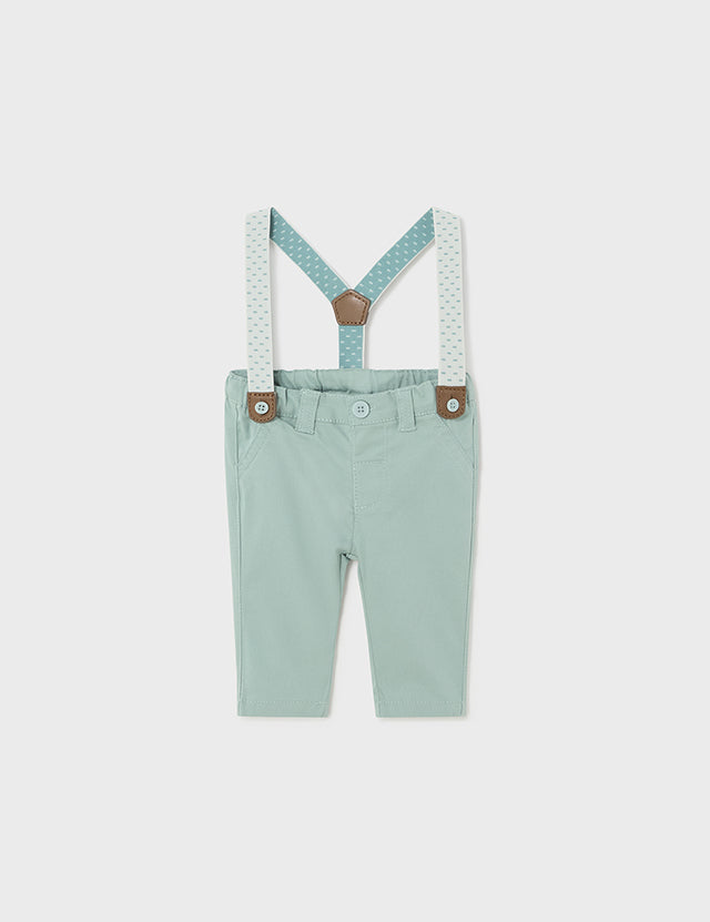 Baby Sunday Best Suspender and Trouser Set mayoral
