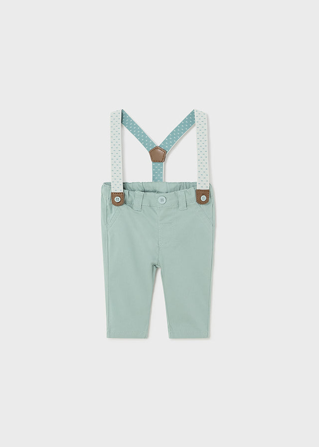 Baby Sunday Best Suspender and Trouser Set mayoral