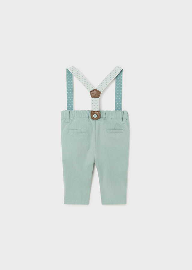 Baby Sunday Best Suspender and Trouser Set mayoral