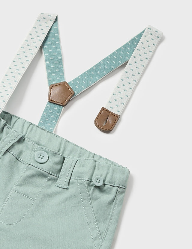 Baby Sunday Best Suspender and Trouser Set mayoral