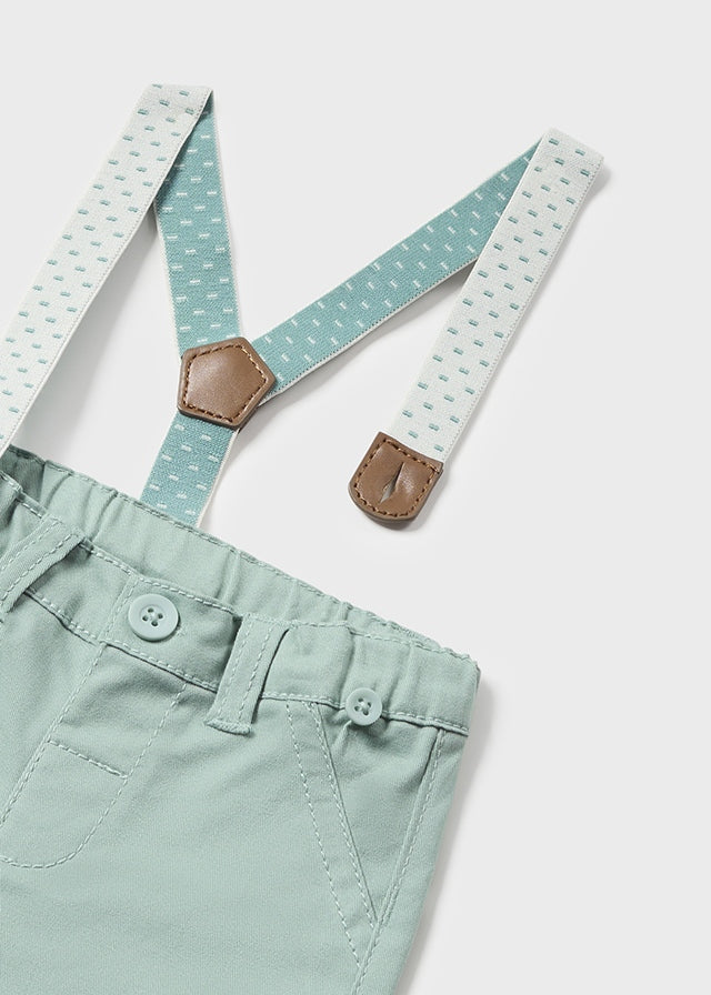 Baby Sunday Best Suspender and Trouser Set mayoral