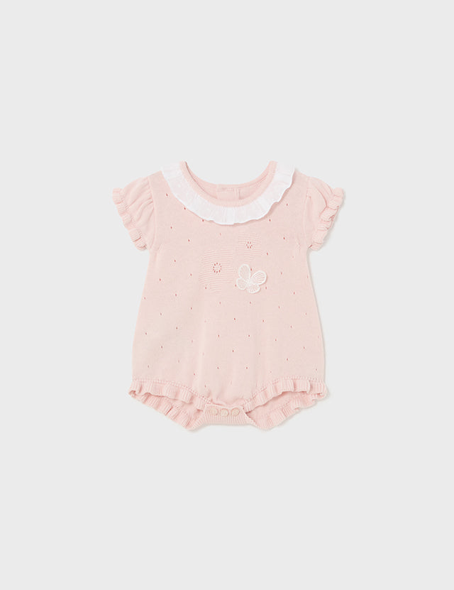 Baby Butterfly Ruffle Romper mayoral