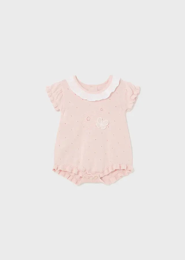 Baby Butterfly Ruffle Romper mayoral