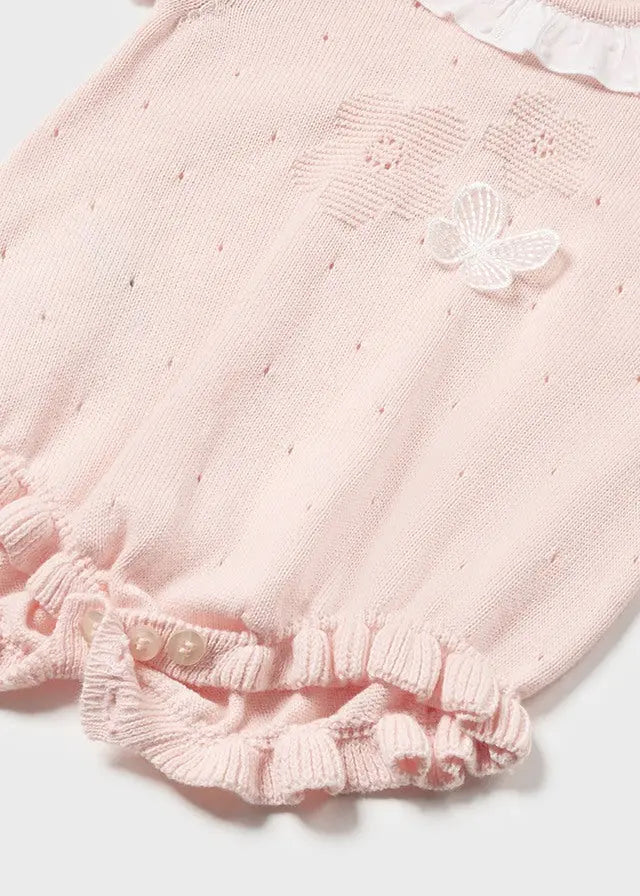 Baby Butterfly Ruffle Romper mayoral