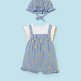 Baby Quackin' Denim Set with Hat mayoral