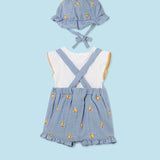 Baby Quackin' Denim Set with Hat mayoral