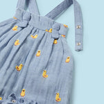 Baby Quackin' Denim Set with Hat mayoral