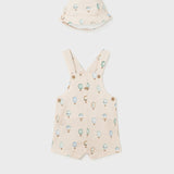 Baby Flying Fun Overall with Bucket Hat mayoral