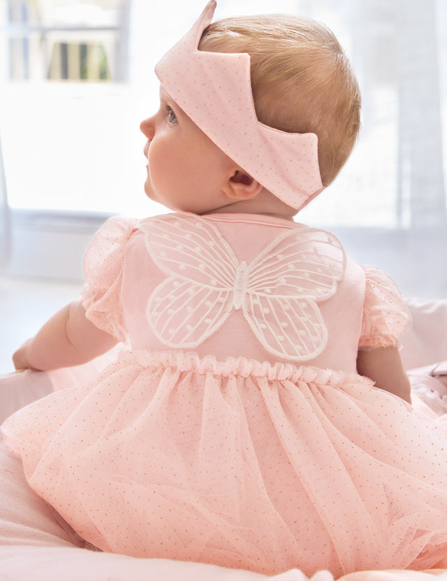 Baby Butterfly Princess TuTu Romper mayoral