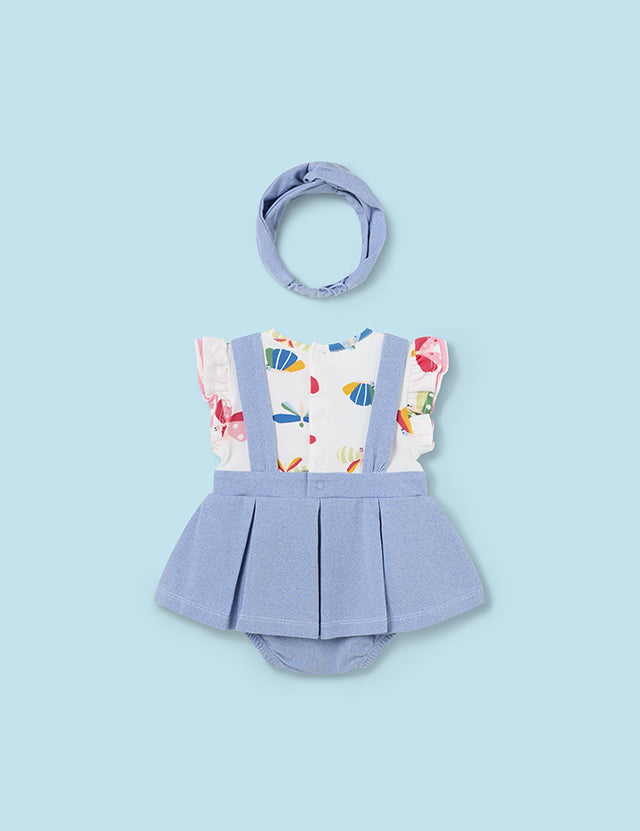 Baby Sunday Afternoon Skirt Romper and Headband mayoral