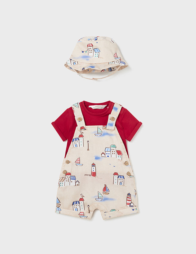 Baby Sandy Shores Set with Hat mayoral