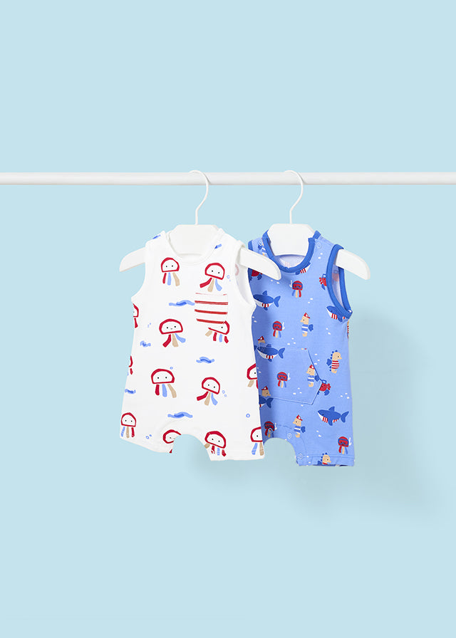 Under The Sea - 2 Romper Set