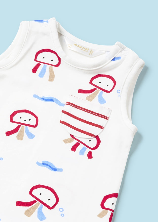 Baby Under The Sea - 2 Romper Set mayoral