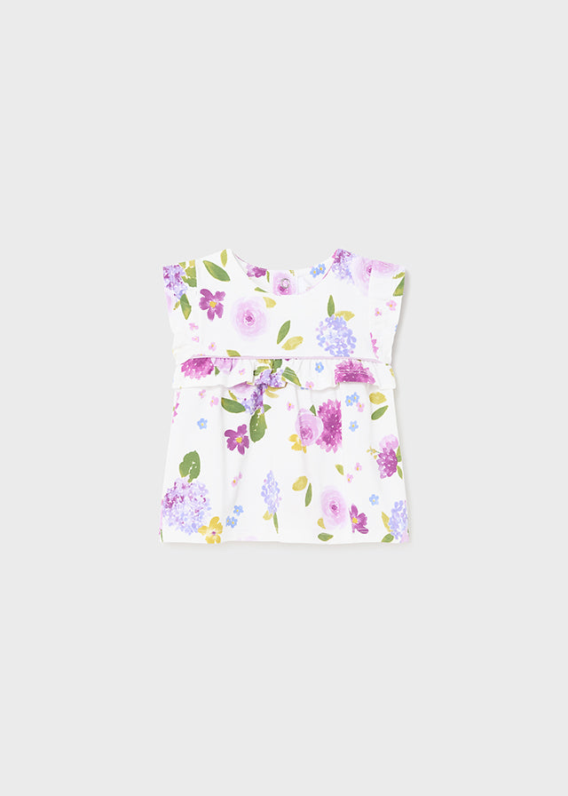 Baby Flower Field Tee and Legging Set mayoral