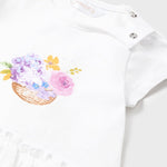 Baby Flower Field Tee and Legging Set mayoral