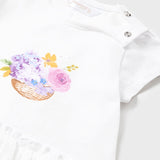 Baby Flower Field Tee and Legging Set mayoral
