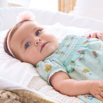 Baby Spring Flowers Printed Dress mayoral