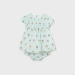 Baby Spring Flowers Printed Dress mayoral