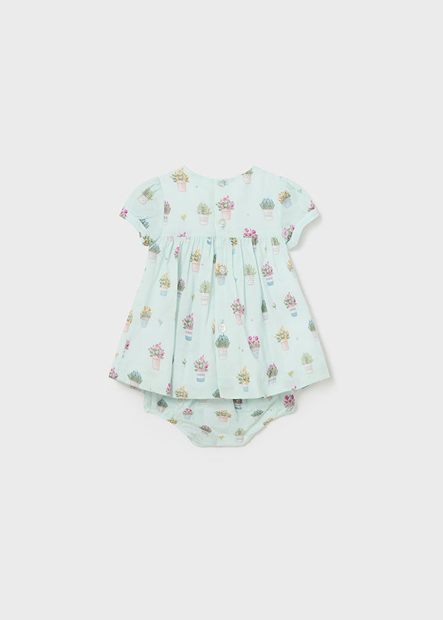 Baby Spring Flowers Printed Dress mayoral