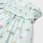Baby Spring Flowers Printed Dress mayoral