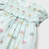 Baby Spring Flowers Printed Dress mayoral